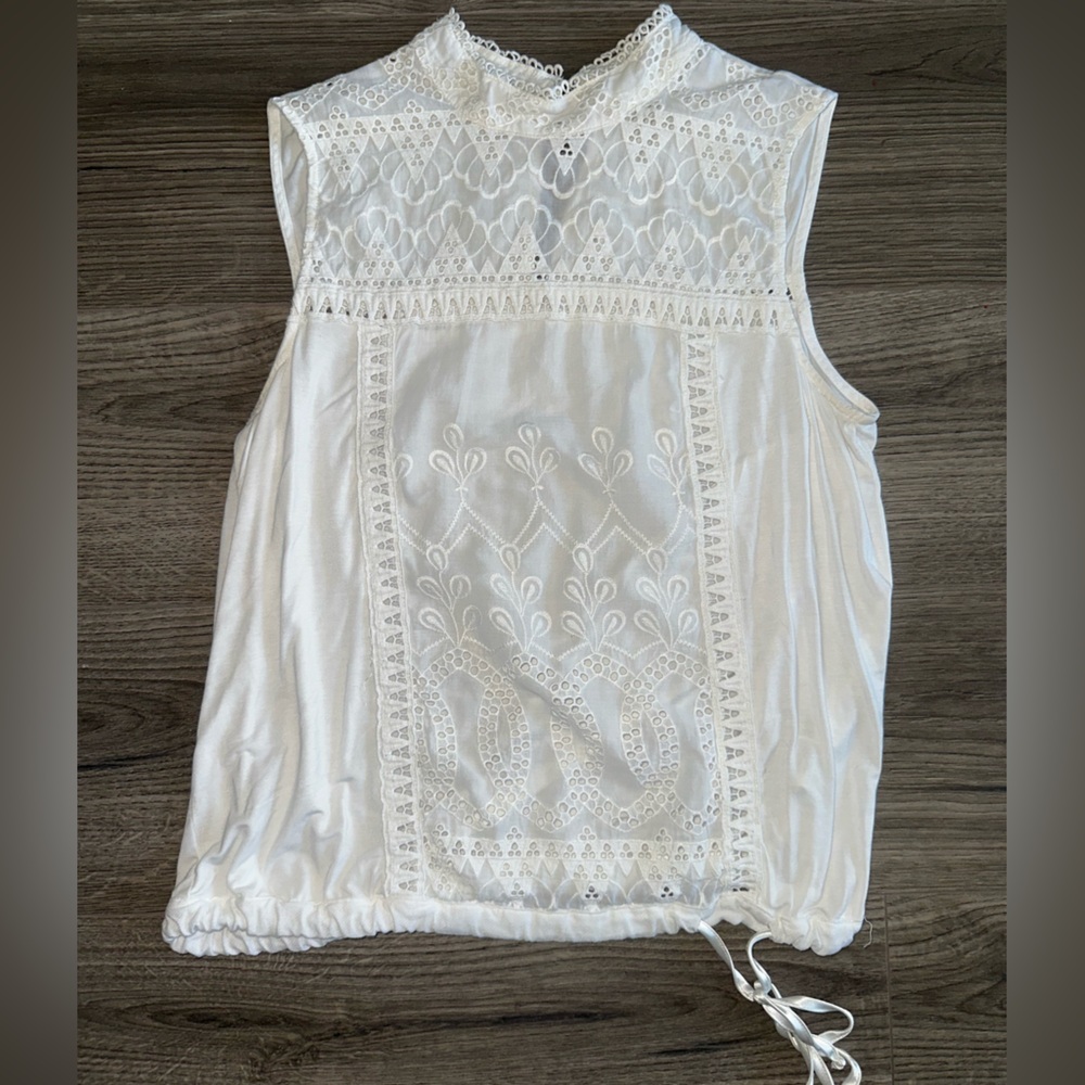 Anthropologie Tiny Women's White Top, Size S
